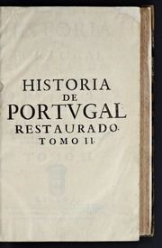 Historia de Portugal restaurado, 2