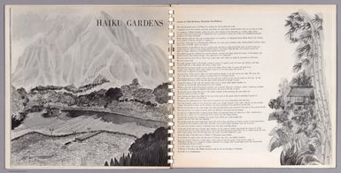 (View and Text Pages) Haiku Gardens.