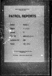 Patrol Reports. Western District, Kiunga, 1961 - 1962