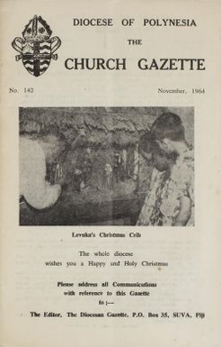 Church Gazette, Polynesia: November 1964