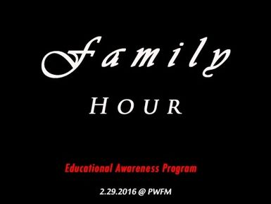 Mr. Adelbai & Ms. Ubedei on Family Hour (2.29.2016)