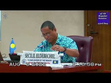 23rd Day 7th Regular Session