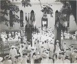 Inauguration of Papeete church, on June 7, 1908