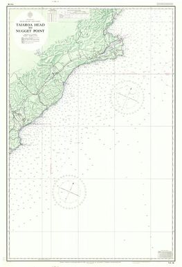 [New Zealand hydrographic charts]: New Zealand. South Island - East Coast. Taiaroa Head to Nugget Point. (Sheet 66)