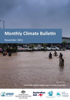 COSPPac Monthly Climate Bulletin, November 2021.