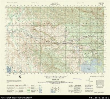 Papua New Guinea, Sogeri, Series: AMS T795, Sheet 5229 I, 1965, 1:50 000