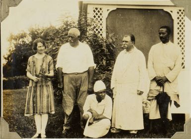 Members of the Free Church of Tonga, 1928