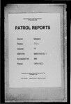 Patrol Reports. Western District, Daru, 1919 - 1920