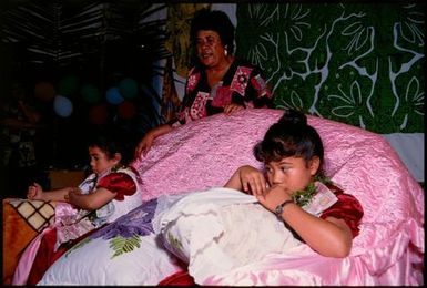 Ear piercing ceremony, Lakepa, Niue