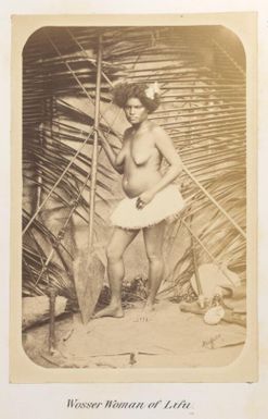 Wosser woman of Lifu, New Caledonia ca. 1878-79