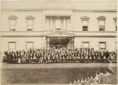 Veterans at Government House, Auckland
