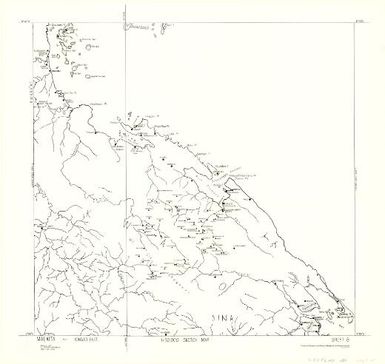 Malaita 1:50,000 sketch map.: Kwaio east (Sheet 6)