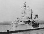 R/V Spencer F. Baird docked at the pier with R/V Horizon behind (left), Suva, Fiji