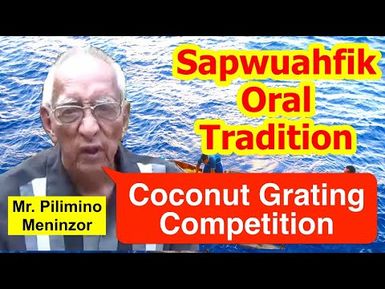 Account of a Coconut Grating Competition, Sapwuahfik