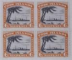 Stamps: Cook Islands Six Pence