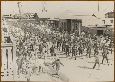 New Zealand Expeditionary Force in Nouméa, 1914