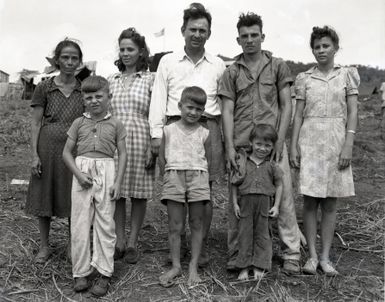 Family of Miss Elizabeth McDonald on Agat, Guam