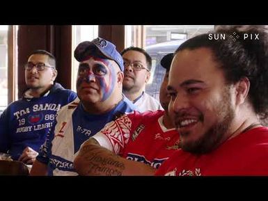 TAGATA PASIFIKA - Rugby League World Cup fans