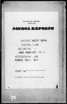 Patrol Reports. West Sepik District, Lumi, 1966 - 1967