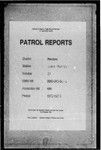 Patrol Reports. Western District, Lake Murray, 1972 - 1973