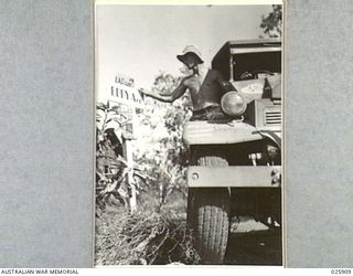 PORT MORESBY, PAPUA. 1942-07-15. EDDY AVENUE, PORT MORESBY IS ITS NAMESAKE IN SYDNEY
