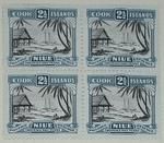 Stamps: Niue and Cook Islands Two and a Half Pence