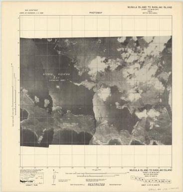 [Papua New Guinea 1:30,000 photomap] (Mugula Island to Basilaki Island 10)
