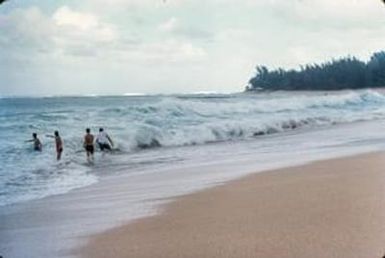 [Waves on Beach on Kauai]