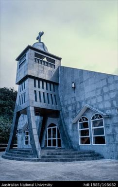 American Samoa - church