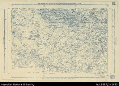 Papua New Guinea, New Guinea and Papua, Base Compilation, Base Compilation Series, Sheet B.d., 1953, 1:600 000