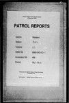 Patrol Reports. Western District, Daru, 1945 - 1946