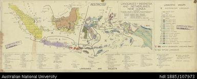 Indonesia, Languages of Indonesia and Netherlands New Guinea, 1953