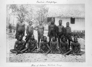Andrew, Thomas, 18455-1939 :Men of Satawan, Mortlock Islands, State of Truk