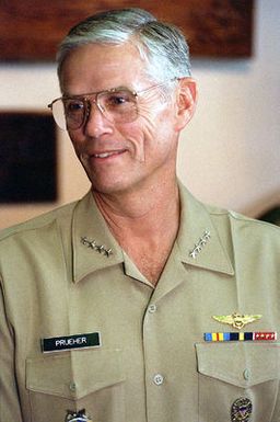 A photo of US NAVY Admiral (ADM) Joseph W. Prueher, Commander in CHIEF U.S. Pacific Command, taken during OPERATION PACIFIC HAVEN