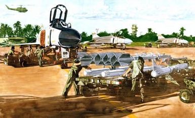 Artwork:"Air National Guard at Work,"Hawaii Artist: Steve Clay