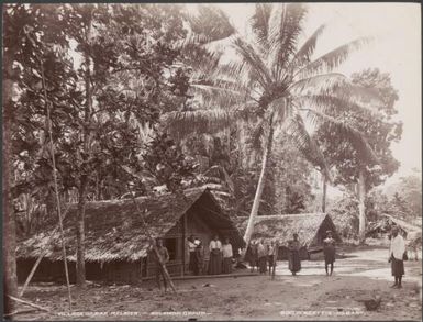 Local people in the village of Saa, Malaita, Solomon Islands, 1906, 2 / J.W. Beattie