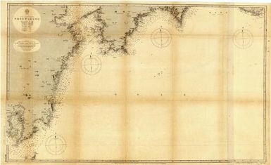 [Japan nautical charts].: Japan. Honshū Nangan, Shikoku Nangan, & Kyūshū Tōgan. Kishū Ōshima to Kagoshima Kaiwan. (Sheet 157)