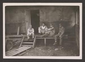 [Soldiers at Regimental Supply Office Entrance]