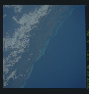 S46-77-056 - STS-046 - Earth observations from the shuttle orbiter Atlantis during STS-46