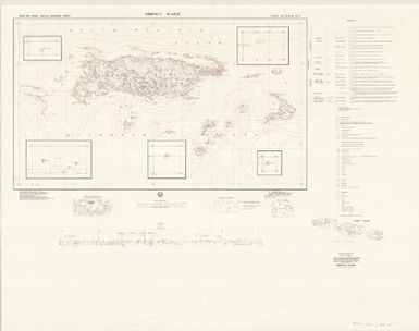 Papua New Guinea 1:250 000 geological series: Admiralty Islands (Sheet SA 55-10,11)