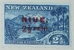 Stamp: New Zealand - Niue Two and a Half Pence