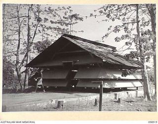 RABAUL, NEW BRITAIN. 1945-11-16. THE OFFICER OF LIEUTENANT COLONEL MCLELLAN, BASE COMMANDER, HEADQUARTERS 5 BASE SUB AREA