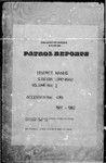 Patrol Reports. Manus District, Lorengau, 1961 - 1962