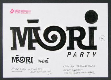 Maori Party Logo Design