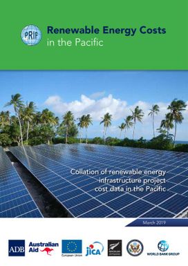 Renewable energy costs in the Pacific. Collation of renewable energy infrastructure project cost data in the Pacific.