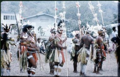 More costumes at the Independence Day Celebration (1) : Port Moresby, Papua New Guinea, 1975 / Terence and Margaret Spencer