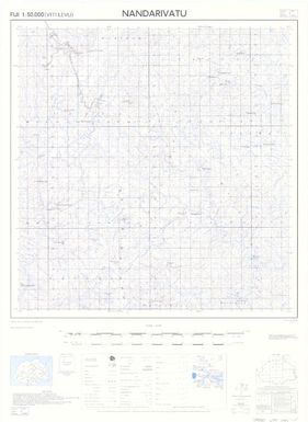 Fiji 1:50,000: Nandarivatu (Sheet Viti Levu 6)