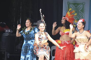 Cook Islands Village at Pasifika Festival, 2016.