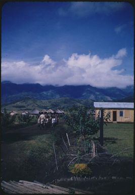 The laboratory completed : Minj Station, Wahgi Valley, Papua New Guinea, 1954 / Terence and Margaret Spencer