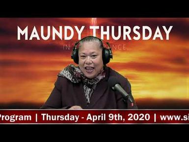 Maundy Thursday with Pastor Dr, Doreen Suluvale 4/9/20